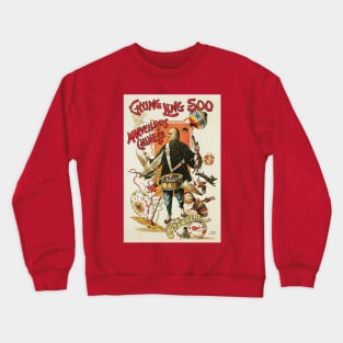 Vintage Magic Poster Art, Chung Ling Soo Crewneck Sweatshirt